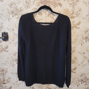 Lulus - Black open back sweater - size S